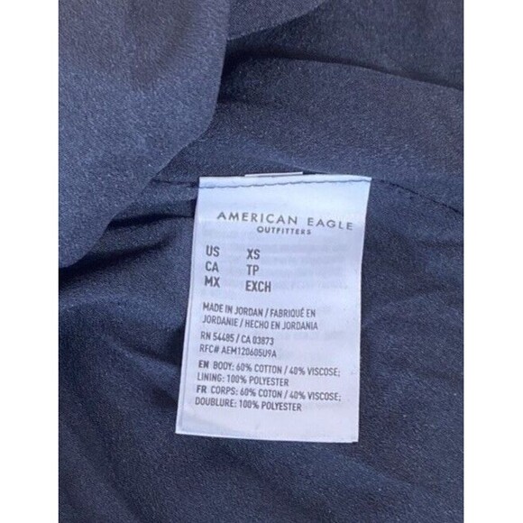 NWT American Eagle Black Halter Dress Women's Size XS - Picture 8 of 9